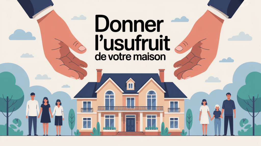 illustration centrale a qui peut on donner l'usufruit de sa maison