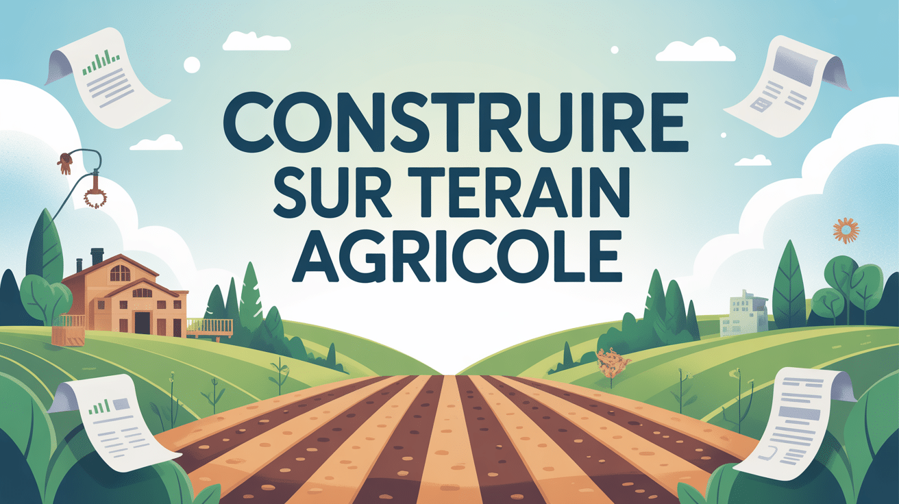 Astuce pour construire sur terrain agricole image légale champ bâtiment