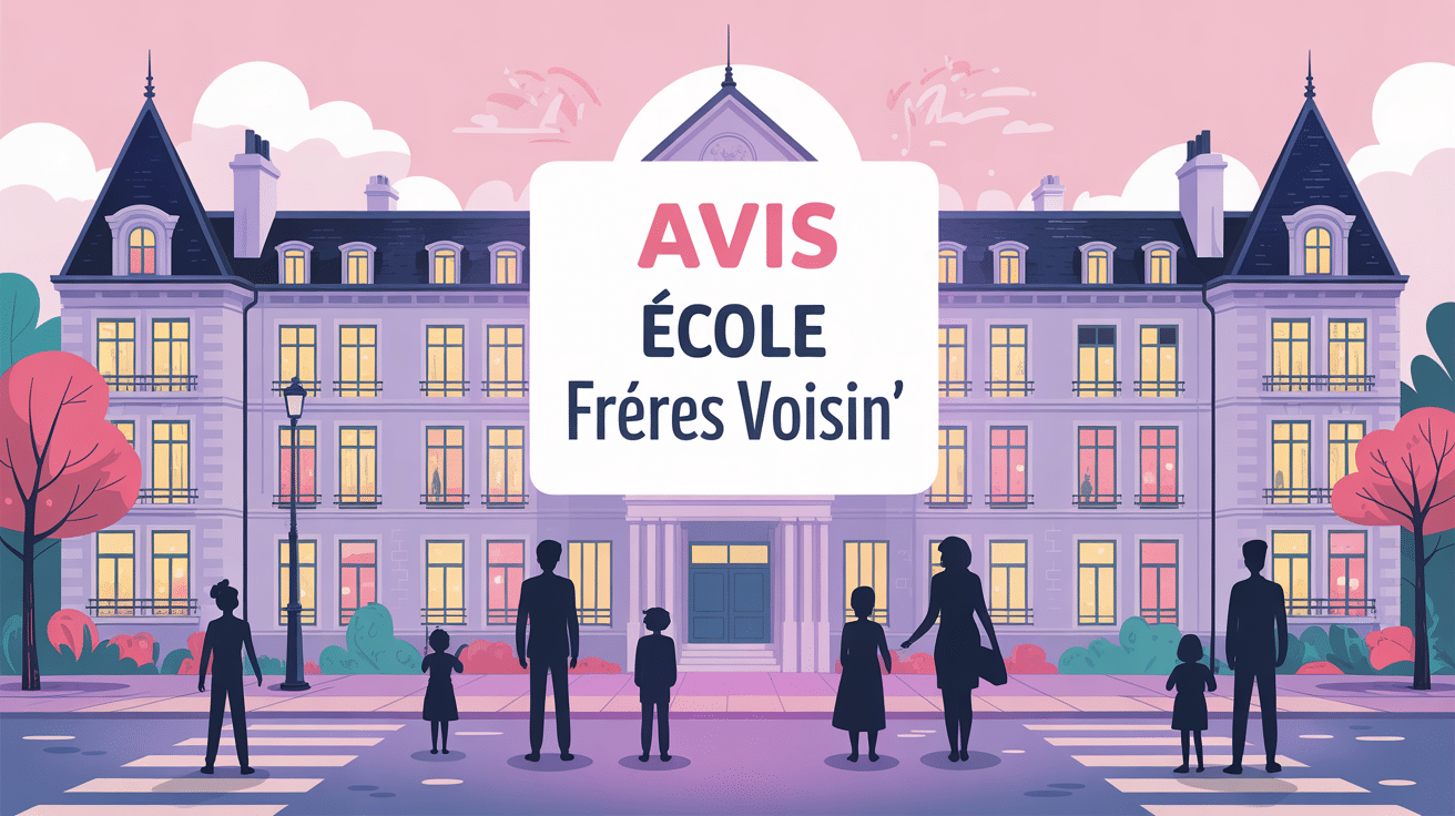 avis sur école polyvalente publique frères voisin paris illustration ambiance urbaine