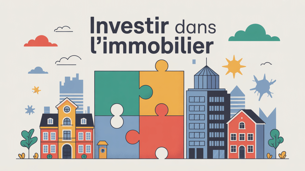 illustration moderne sur comment investir dans l immobilier
