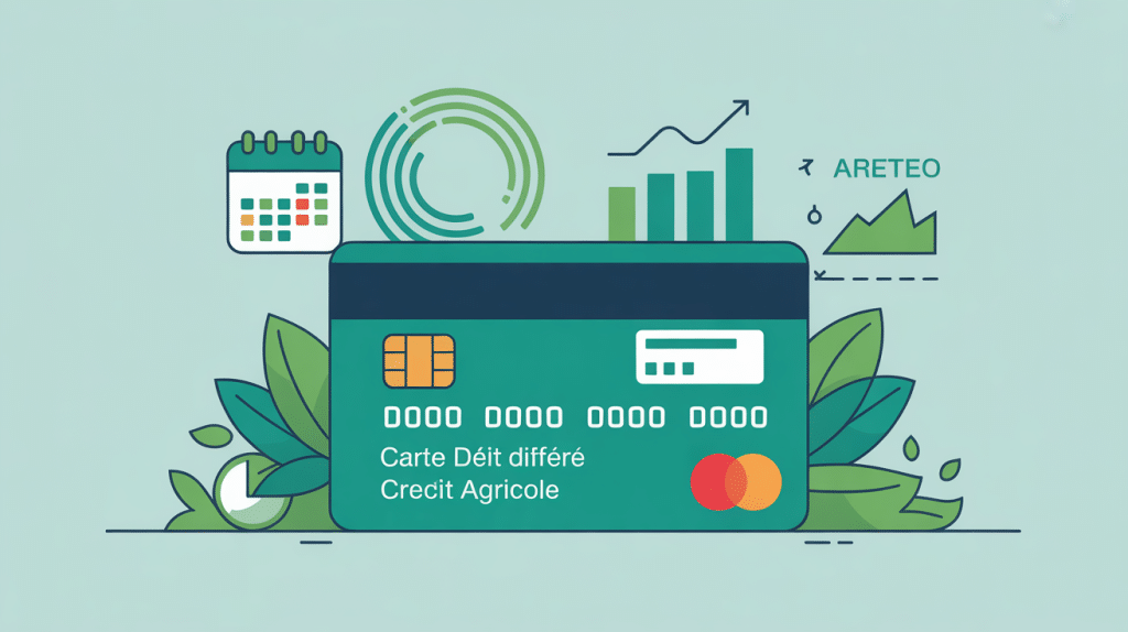 date d'arrêté carte debit differe credit agricole illustration budget
