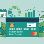 date d'arrêté carte debit differe credit agricole illustration budget