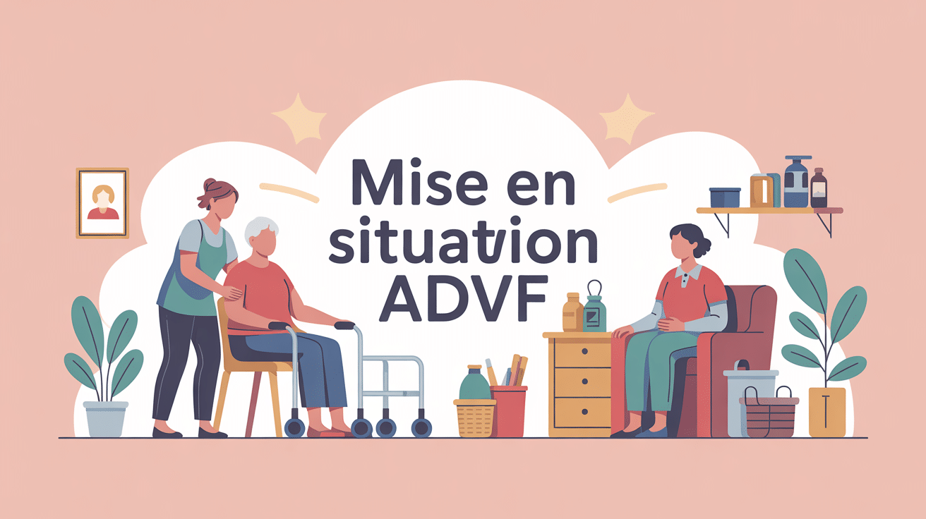 exemple mise en situation advf illustration aide à domicile