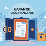 Illustration conceptuelle garantie assurance vie 100 000 euros