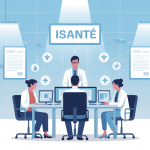 Illustration isanté dossier patient informatisé coordination médicale