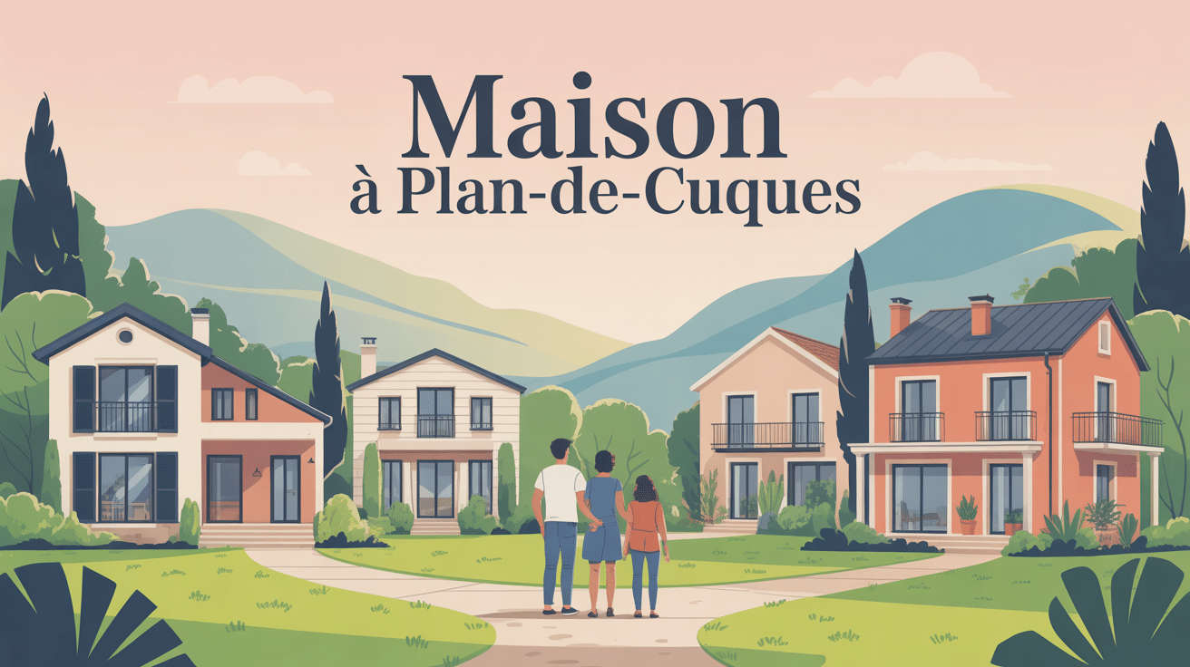 maison plan de cuques illustration achat famille