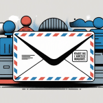 n'habite pas à l'adresse indiquée illustration enveloppe non remise