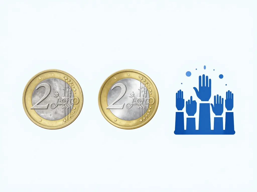 valeurs des pieces de 2 euros schéma des critères